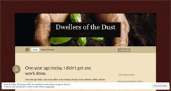 Desktop Screenshot of dwellersofthedust.com