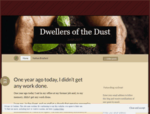 Tablet Screenshot of dwellersofthedust.com